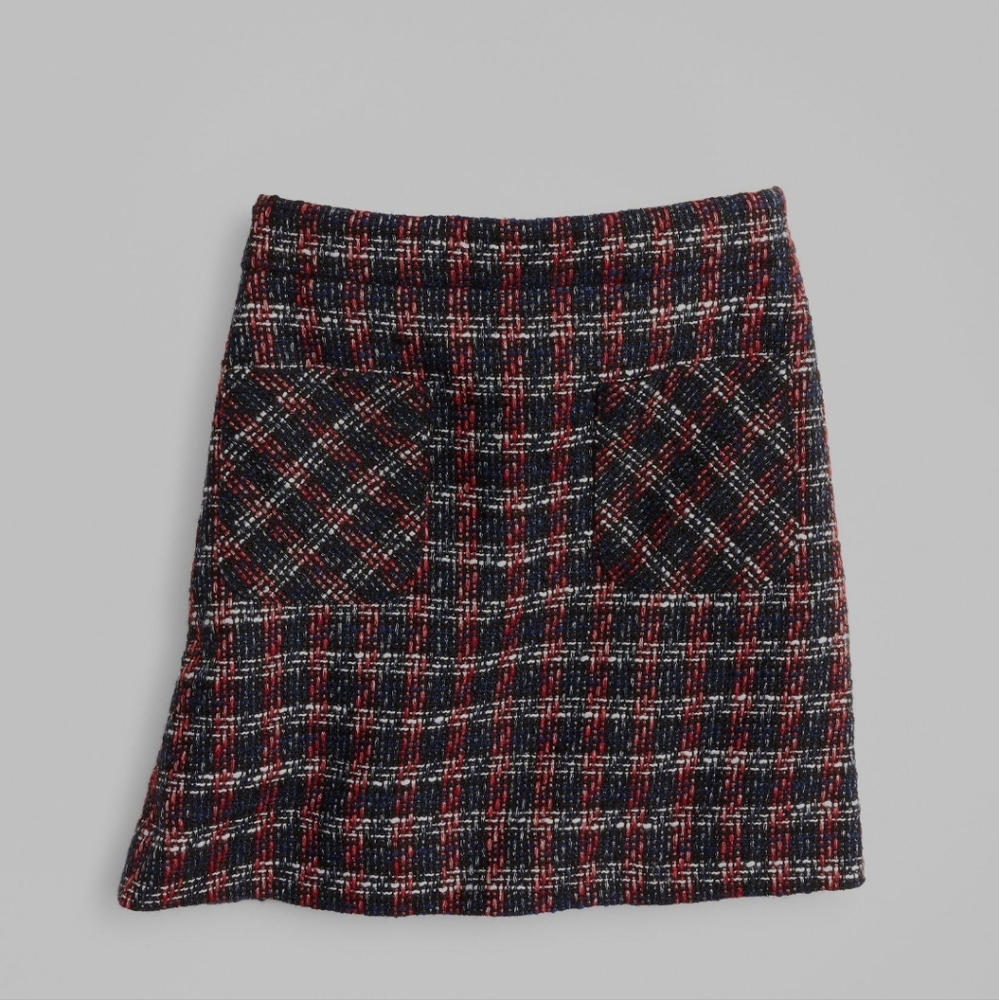 Girls Tweed Boucle Skirt